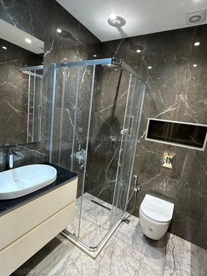 Kirayə verilir 3 otaqlı Mənzil Yeni tikili 85 m² Bakmil m. - şəkil 26