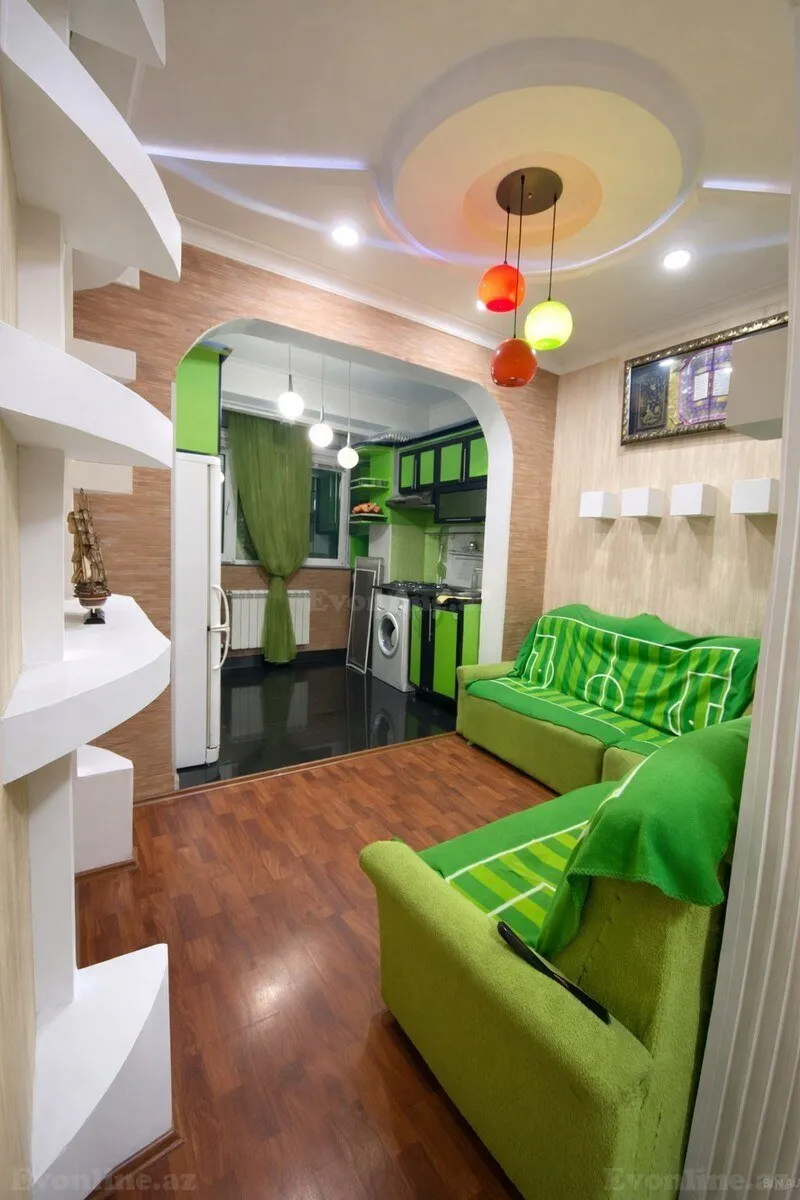 Satılır 2 otaqlı Mənzil Köhnə tikili 65 m² Memar Əcəmi m. - şəkil 3