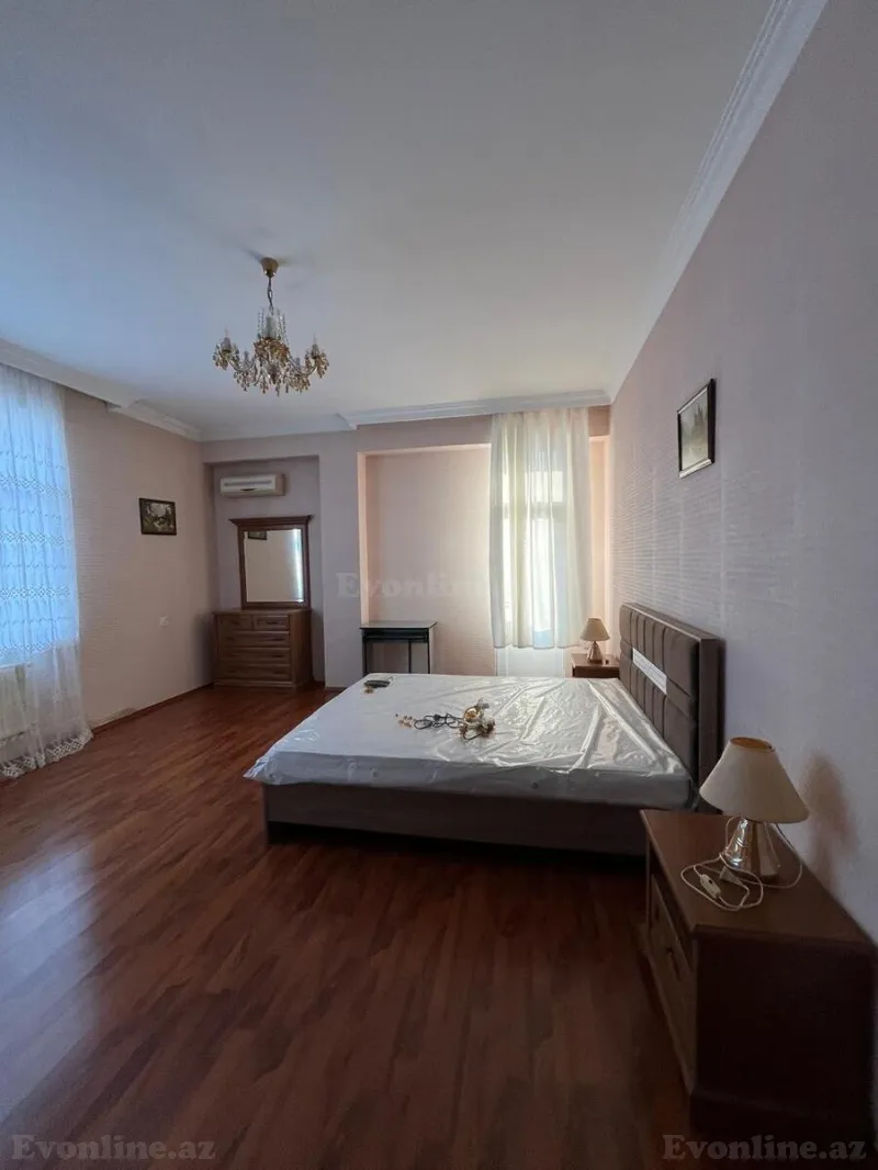 Kirayə verilir 3 otaqlı Mənzil Yeni tikili 140 m² Nizami m. - şəkil 3