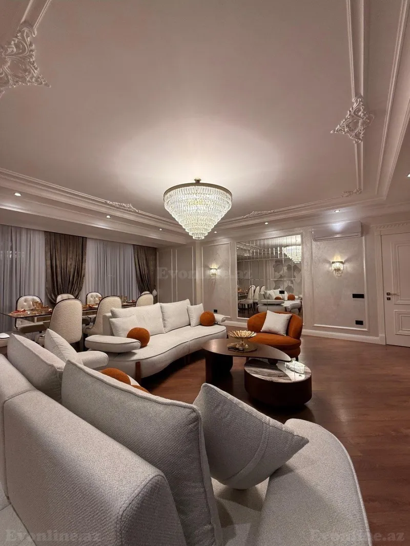 Satılır 3 otaqlı Mənzil Yeni tikili 146 m² Həzi Aslanov - şəkil 2