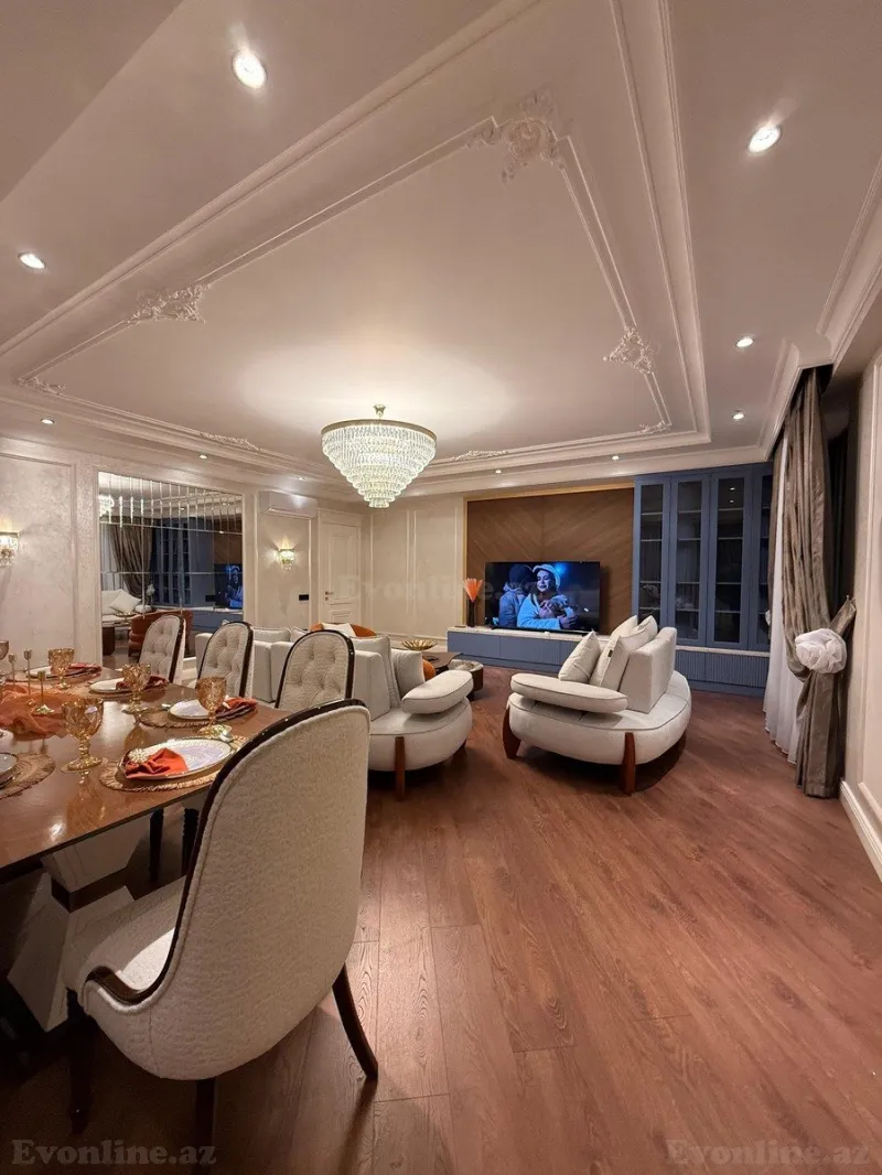 Satılır 3 otaqlı Mənzil Yeni tikili 146 m² Həzi Aslanov - şəkil 3