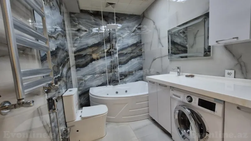 Kirayə verilir 3 otaqlı Mənzil Yeni tikili 86 m² 8 Noyabr m. - şəkil 7