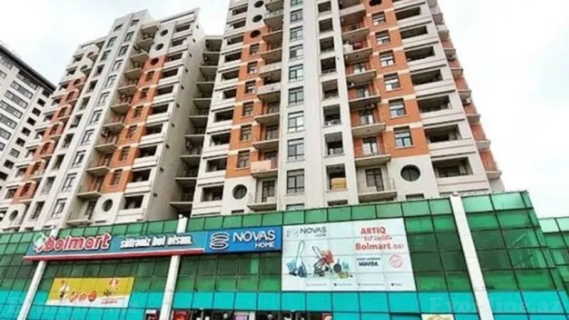 Kirayə verilir 2 otaqlı Mənzil Yeni tikili 55 m² 8 Noyabr m. - şəkil 2