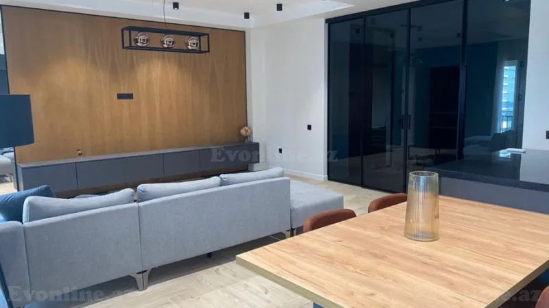 Kirayə verilir 2 otaqlı Mənzil Yeni tikili 90 m² Xətai r. - şəkil 3