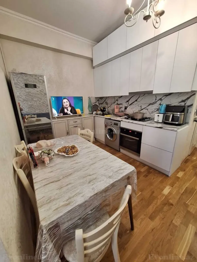 Satılır 2 otaqlı Mənzil Yeni tikili 38 m² Qara Qarayev m. - şəkil 4
