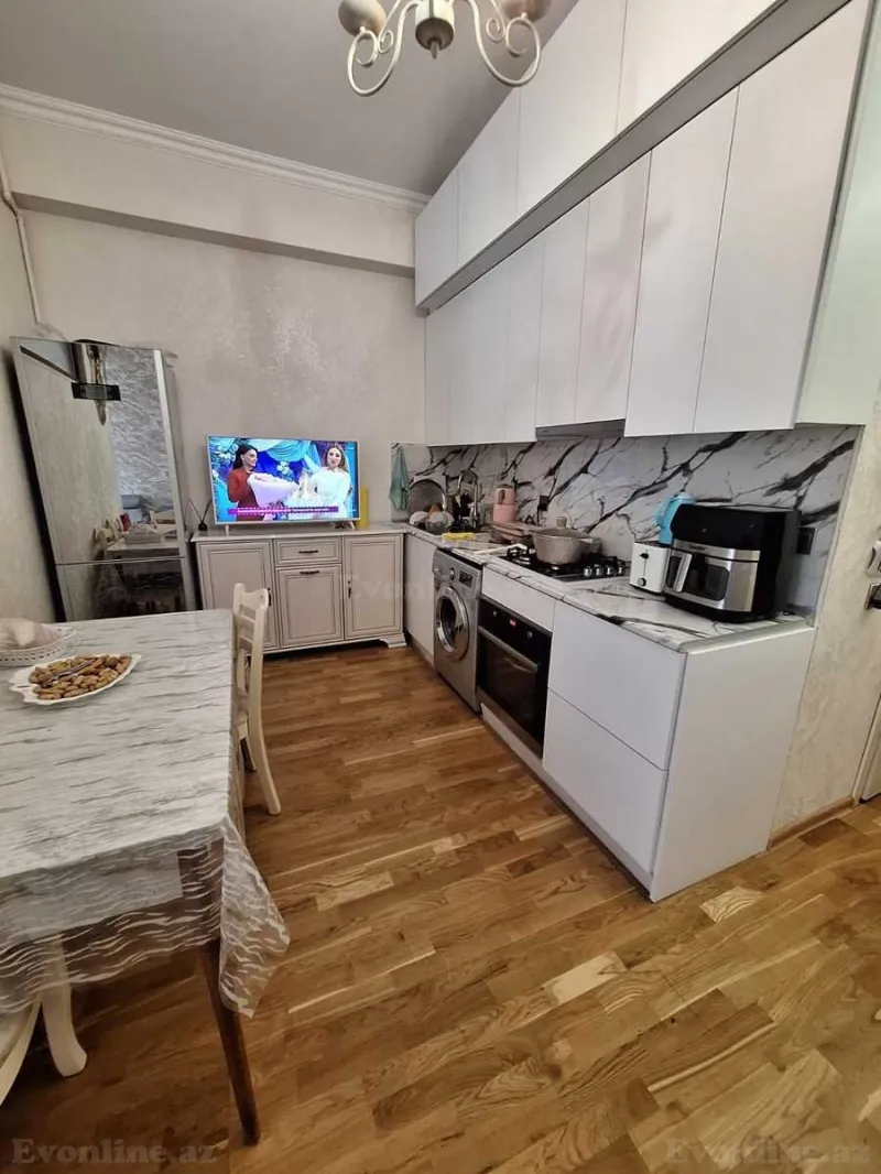 Satılır 2 otaqlı Mənzil Yeni tikili 38 m² Qara Qarayev m. - şəkil 5