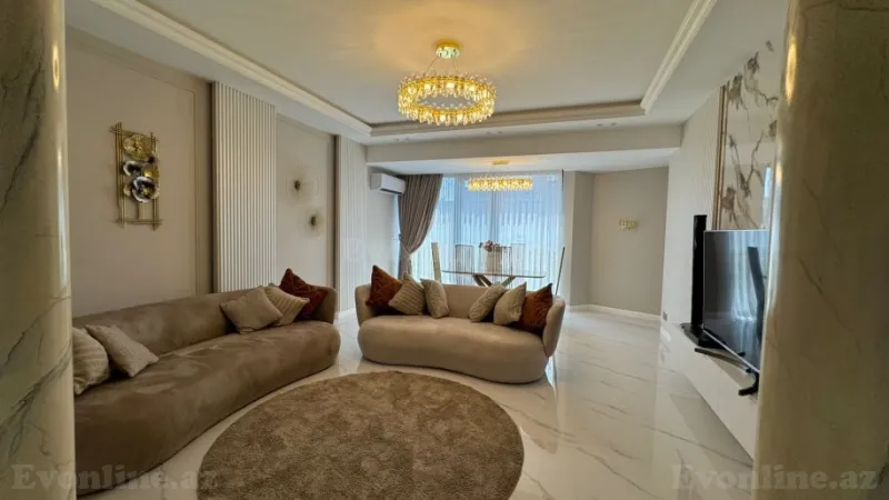 Satılır 3 otaqlı Mənzil Yeni tikili 113 m² Nəsimi r. - şəkil 2