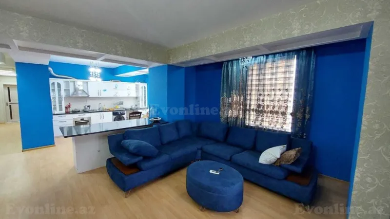 Kirayə verilir 4 otaqlı Mənzil Yeni tikili 200 m² 8-ci mikrorayon - şəkil 3