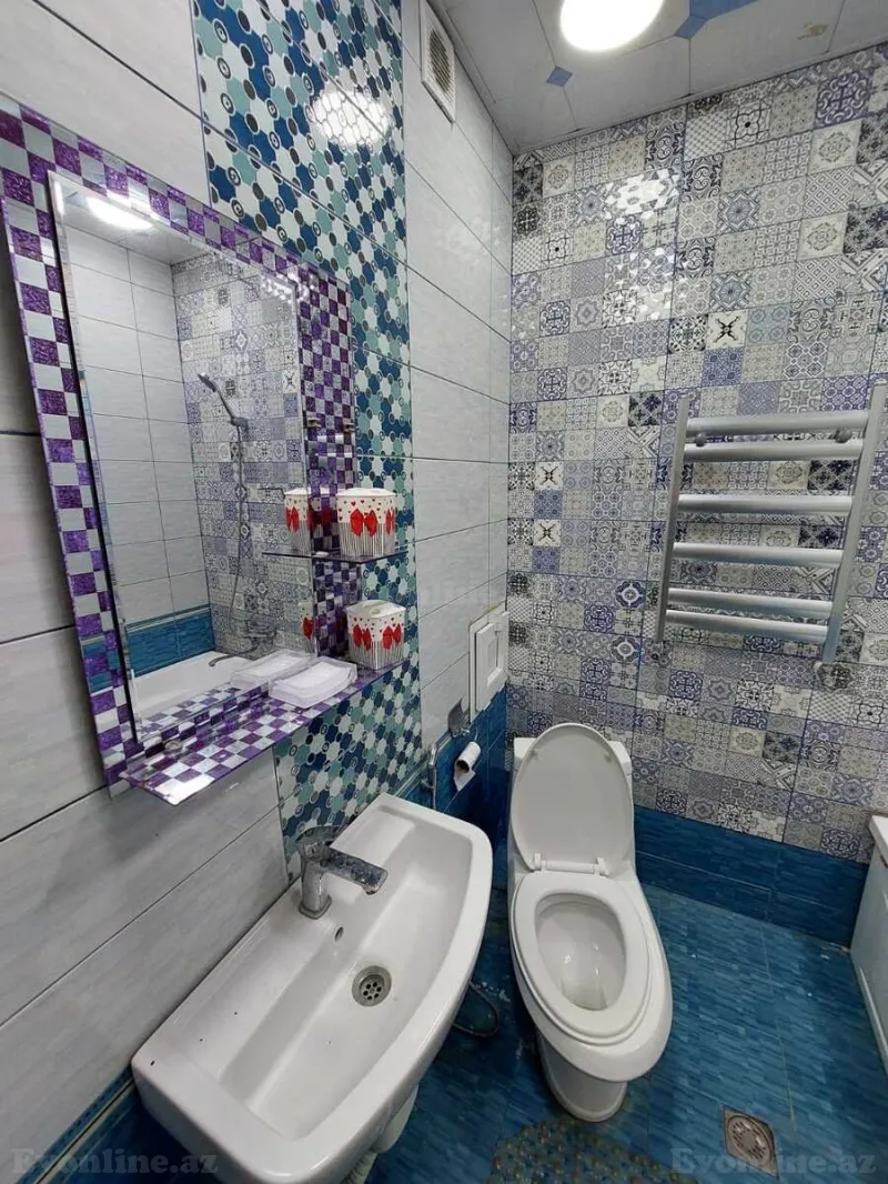 Kirayə verilir 4 otaqlı Mənzil Yeni tikili 200 m² 8-ci mikrorayon - şəkil 22