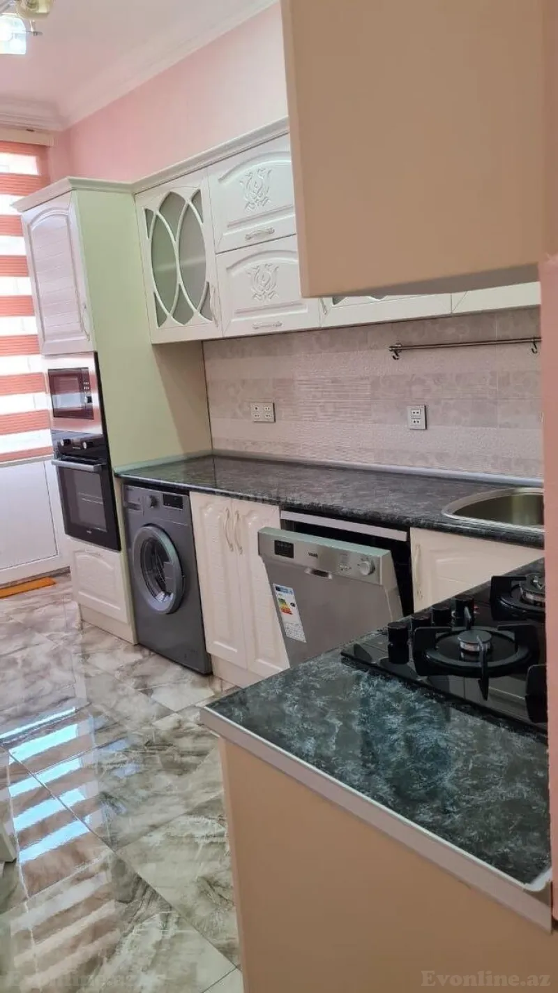 Kirayə verilir 3 otaqlı Mənzil Yeni tikili 90 m² Nizami m. - şəkil 5