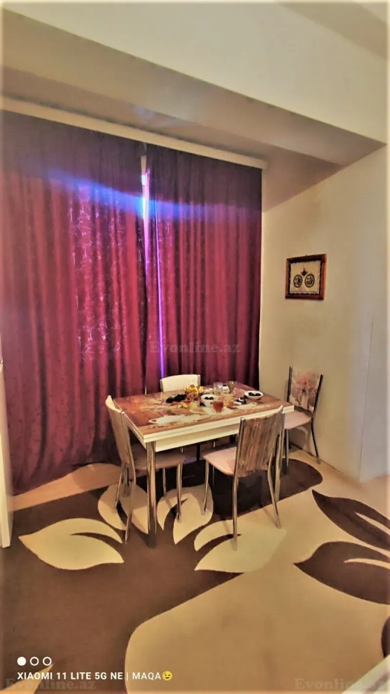 Kirayə verilir 1 otaqlı Mənzil Köhnə tikili 40 m² Nəsimi r. - şəkil 2