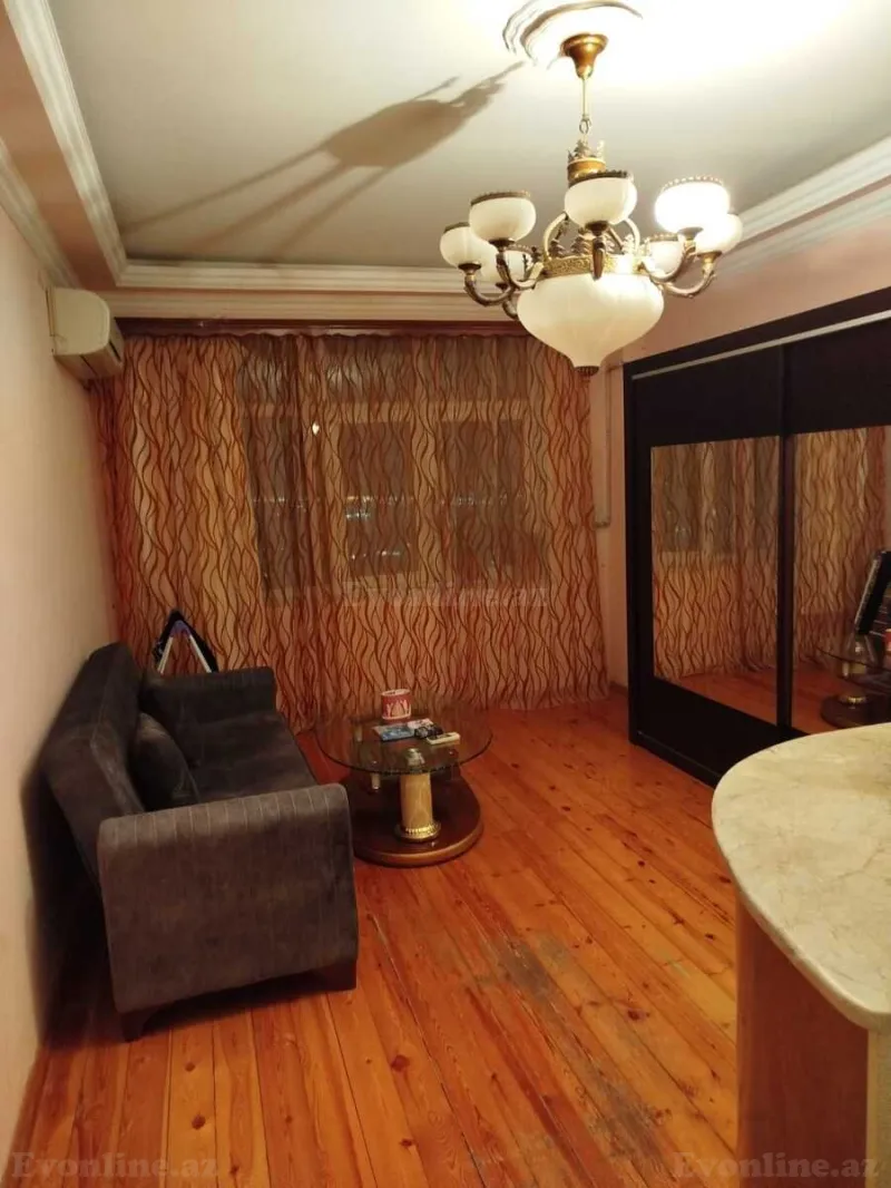 Kirayə verilir 2 otaqlı Mənzil Yeni tikili 50 m² Həzi Aslanov m. - şəkil 2