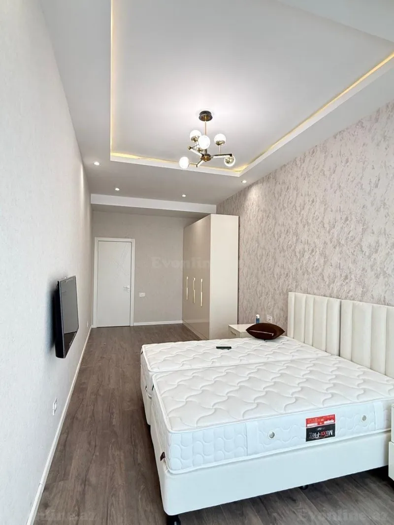 Kirayə verilir 2 otaqlı Mənzil Yeni tikili 90 m² Nəsimi r. - şəkil 4