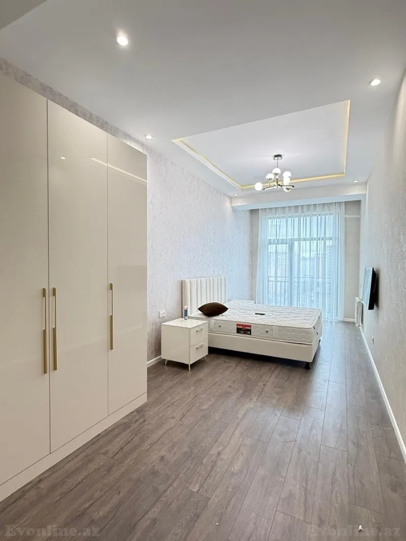 Kirayə verilir 2 otaqlı Mənzil Yeni tikili 90 m² Nəsimi r. - şəkil 5