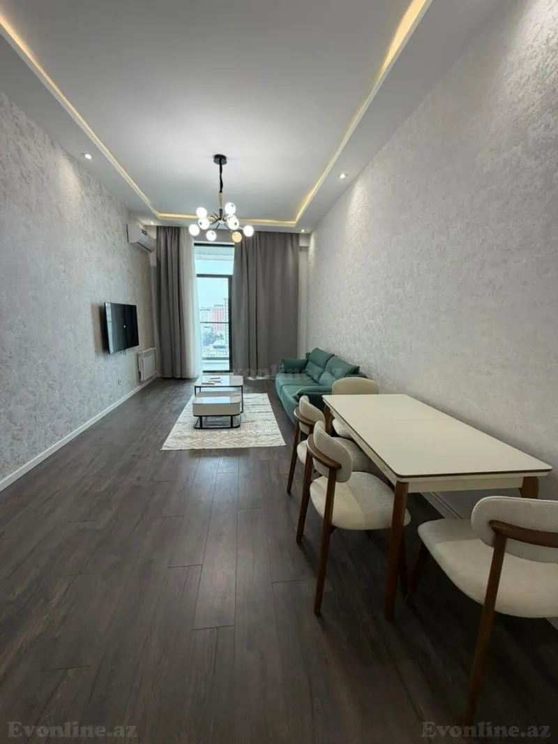Kirayə verilir 2 otaqlı Mənzil Yeni tikili 75 m² Nəsimi r.