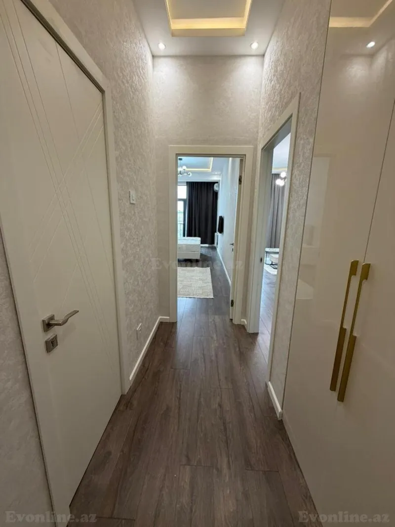 Kirayə verilir 2 otaqlı Mənzil Yeni tikili 75 m² Nəsimi r. - şəkil 7