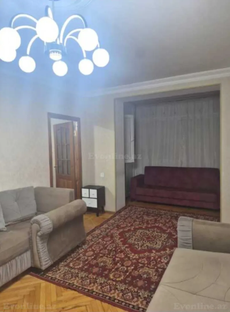 Kirayə verilir 2 otaqlı Mənzil Köhnə tikili 60 m² Nərimanov r. - şəkil 3