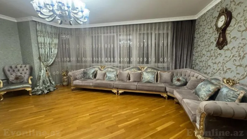 Satılır 4 otaqlı Mənzil Yeni tikili 200 m² Azadlıq prospekti m. - şəkil 4