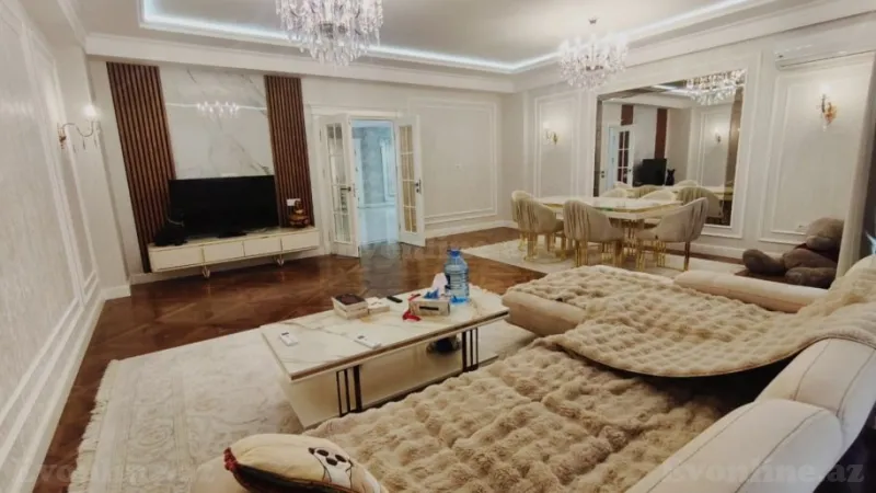 4 otaqlı Mənzil 200 m² Nəsimi r. Kirayə verilir