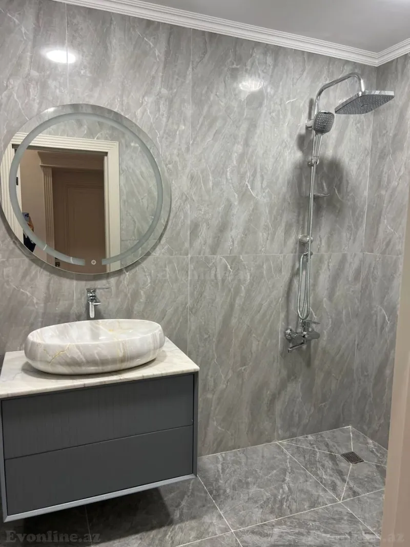 Satılır 4 otaqlı Mənzil Yeni tikili 200 m² Memar Əcəmi m. - şəkil 15