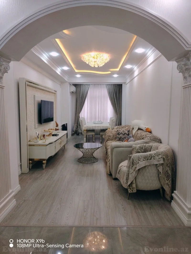 2 otaqlı Mənzil 117 m² Yasamal Kirayə verilir