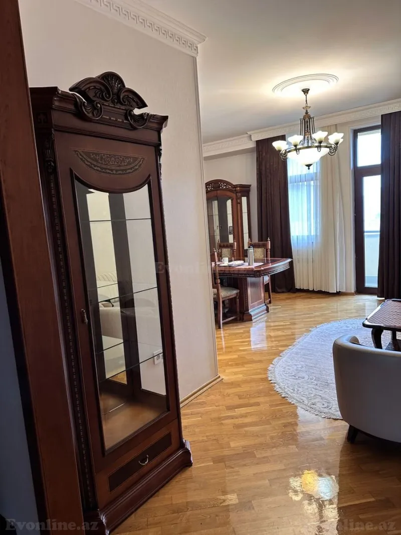 Kirayə verilir 3 otaqlı Mənzil Yeni tikili 95 m² Nəriman Nərimanov m. - şəkil 2