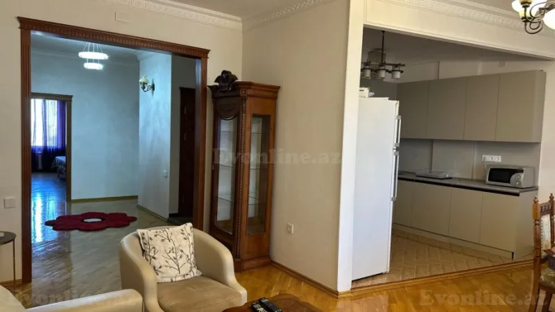 Kirayə verilir 3 otaqlı Mənzil Yeni tikili 95 m² Nəriman Nərimanov m. - şəkil 3