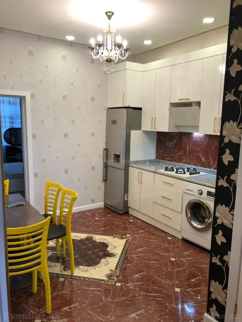 Kirayə verilir 3 otaqlı Mənzil Yeni tikili 130 m² Yasamal - şəkil 21