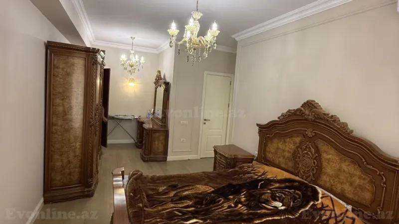 Kirayə verilir 4 otaqlı Mənzil Yeni tikili 130 m² Bakmil m. - şəkil 17