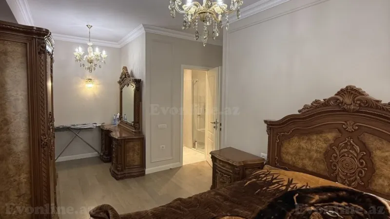 Kirayə verilir 4 otaqlı Mənzil Yeni tikili 130 m² Bakmil m. - şəkil 18