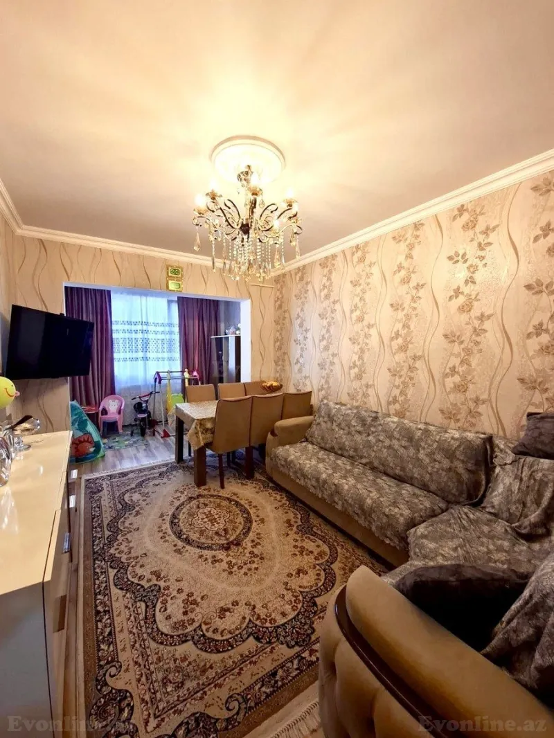 Satılır 2 otaqlı Mənzil Köhnə tikili 65 m² Yeni Yasamal - şəkil 9