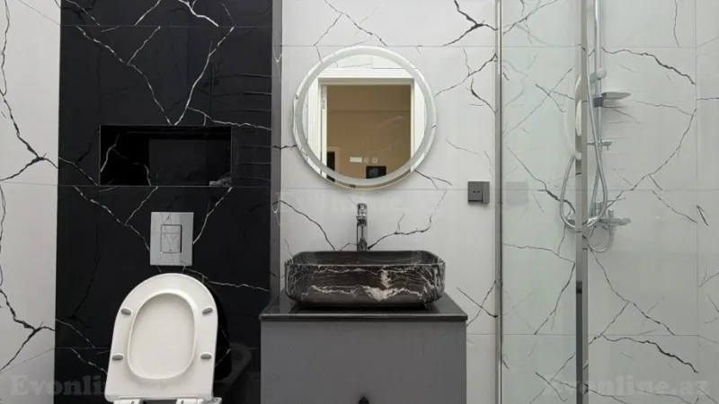 Satılır 2 otaqlı Mənzil Yeni tikili 79.3 m² Koroğlu m. - şəkil 9