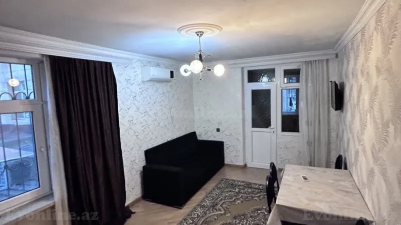 2 otaqlı Mənzil 44 m² Qara Qarayev m. Kirayə verilir