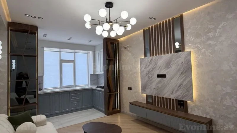 Satılır 2 otaqlı Mənzil Yeni tikili 55 m² Həzi Aslanov m. - şəkil 2