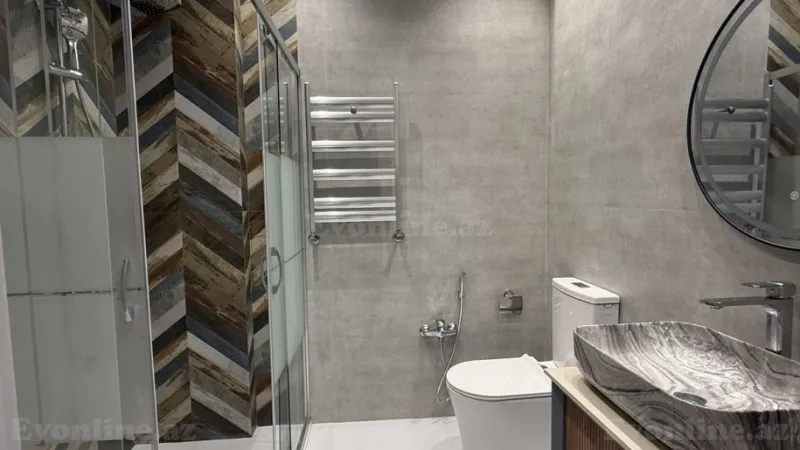 Satılır 2 otaqlı Mənzil Yeni tikili 55 m² Həzi Aslanov m. - şəkil 4