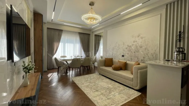 Kirayə verilir 3 otaqlı Mənzil Yeni tikili 105 m² Xətai r. - şəkil 2