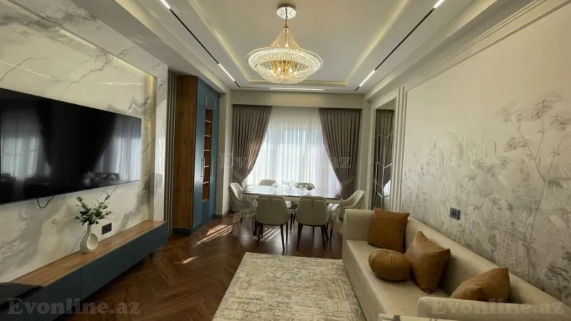 Kirayə verilir 3 otaqlı Mənzil Yeni tikili 105 m² Xətai r. - şəkil 3