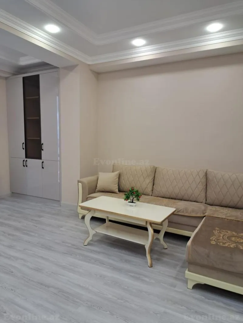 Kirayə verilir 3 otaqlı Mənzil Yeni tikili 126 m² Qara Qarayev m. - şəkil 2