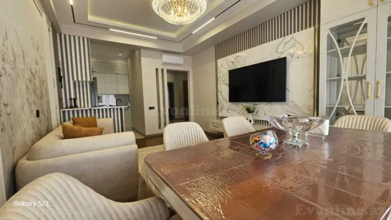 Kirayə verilir 3 otaqlı Mənzil Yeni tikili 100 m² Xətai r. - şəkil 2