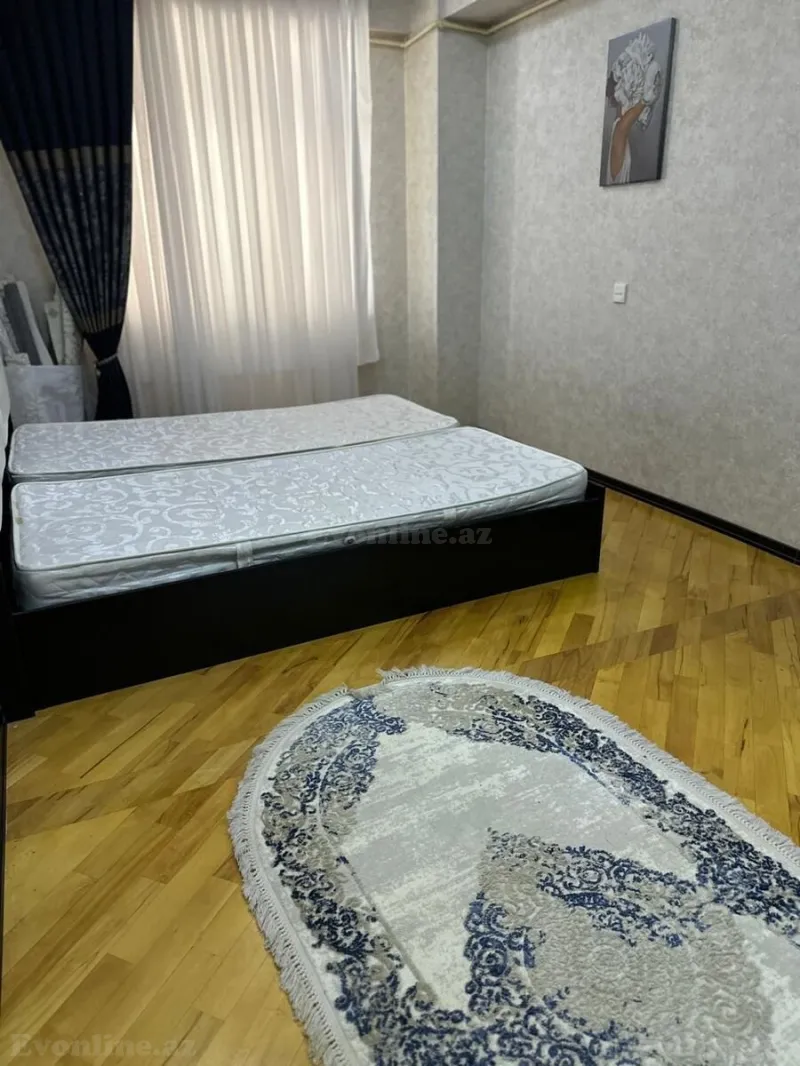 Kirayə verilir 2 otaqlı Mənzil Yeni tikili 80 m² Qara Qarayev m. - şəkil 4