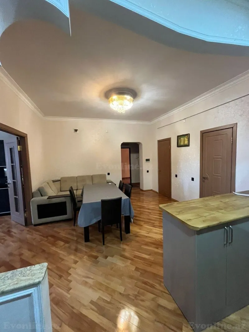 Kirayə verilir 3 otaqlı Mənzil Yeni tikili 76 m² Qara Qarayev m. - şəkil 2