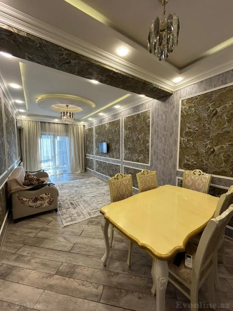 Kirayə verilir 2 otaqlı Mənzil Yeni tikili 90 m² Nəriman Nərimanov m. - şəkil 3