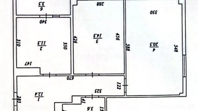Satılır 2 otaqlı Mənzil Yeni tikili 75 m² Yasamal r. - şəkil 24