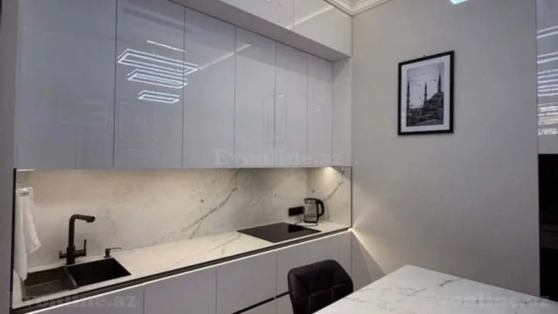 Kirayə verilir 2 otaqlı Mənzil Yeni tikili 100 m² Nəriman Nərimanov m. - şəkil 2