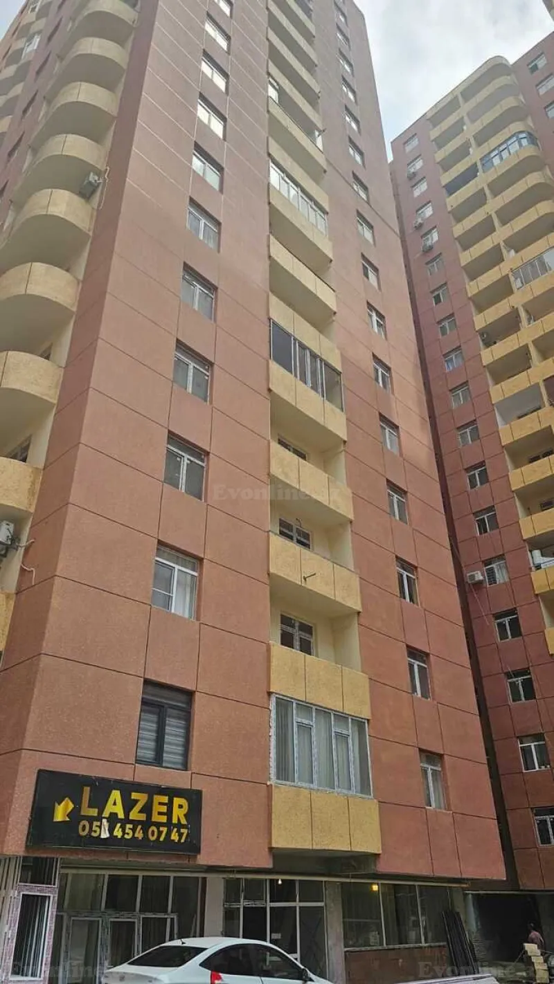1 otaqlı Mənzil 48 m² Yeni Yasamal Satılır