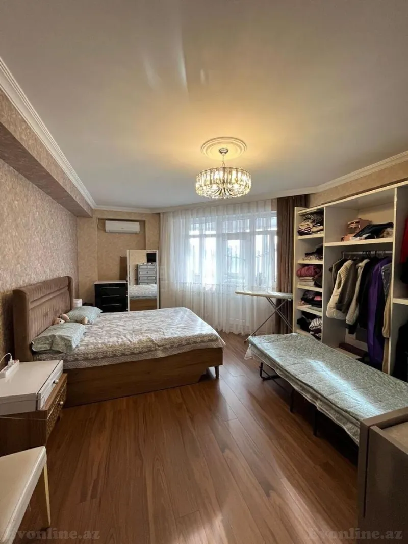 Satılır 4 otaqlı Mənzil Yeni tikili 150 m² Nəsimi m. - şəkil 3