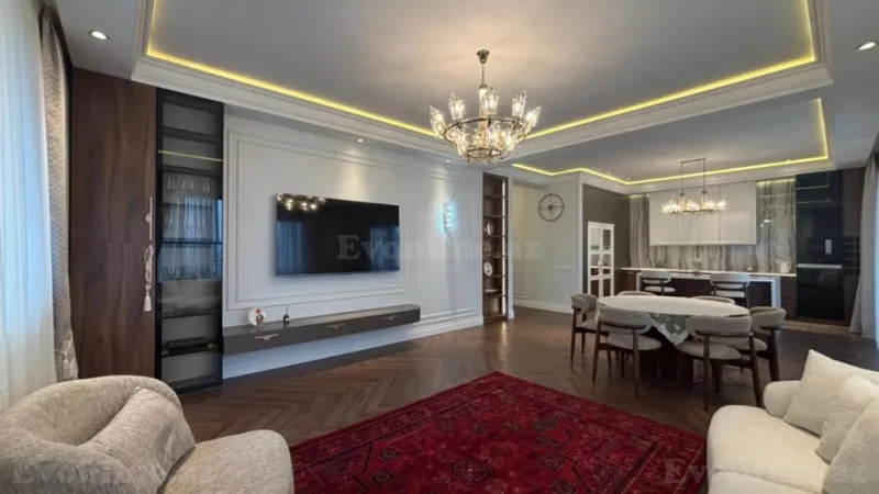 Kirayə verilir 3 otaqlı Mənzil Yeni tikili 157 m² Xətai r. - şəkil 2