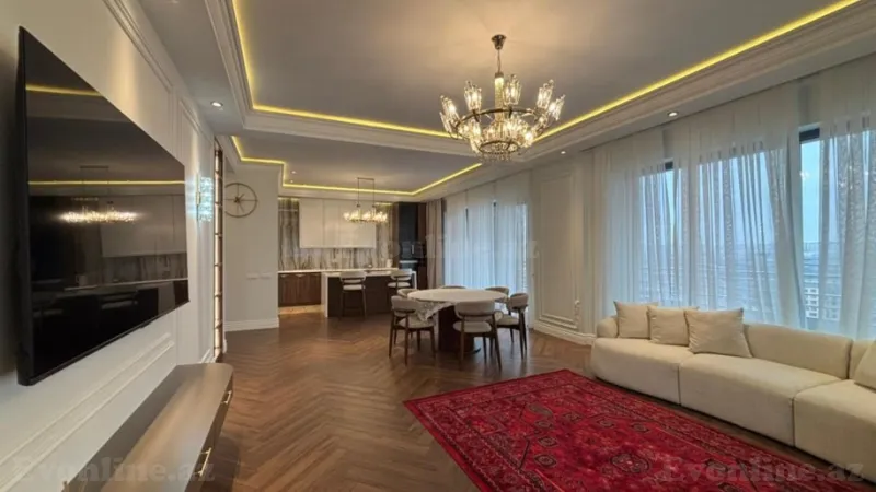 Kirayə verilir 3 otaqlı Mənzil Yeni tikili 157 m² Xətai r. - şəkil 4