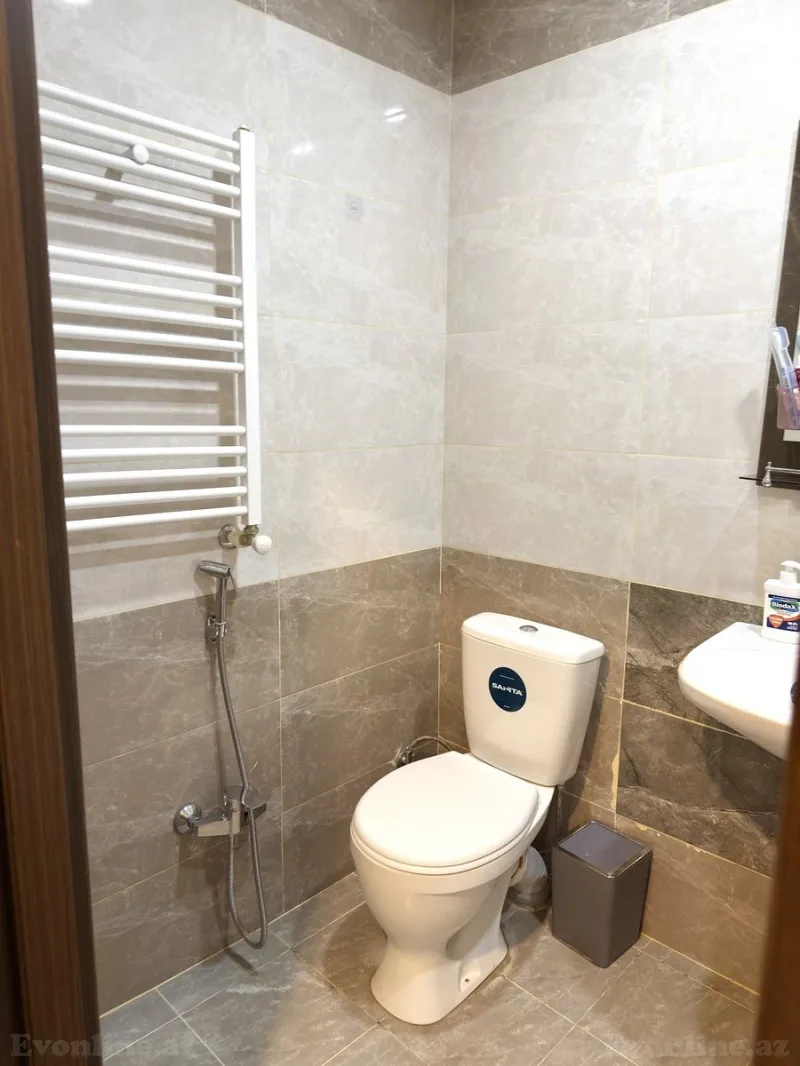 Satılır 1 otaqlı Mənzil Yeni tikili 45 m² Elmlər Akademiyası m. - şəkil 13