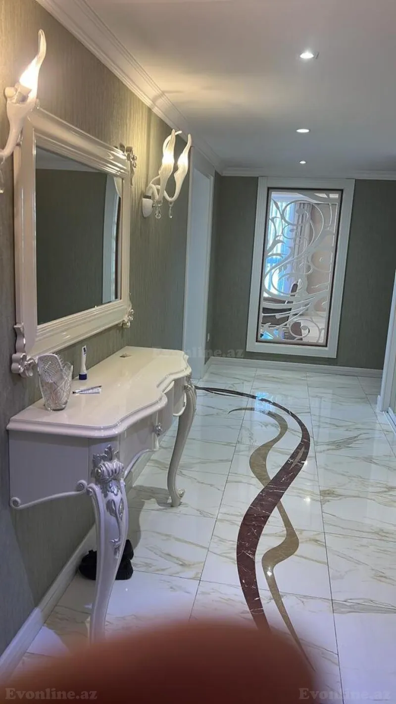 Kirayə verilir 6 otaqlı Mənzil Yeni tikili 400 m² Səbail r. - şəkil 4